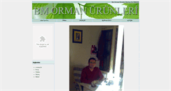 Desktop Screenshot of burhanaltinkayaormanurunleri.com